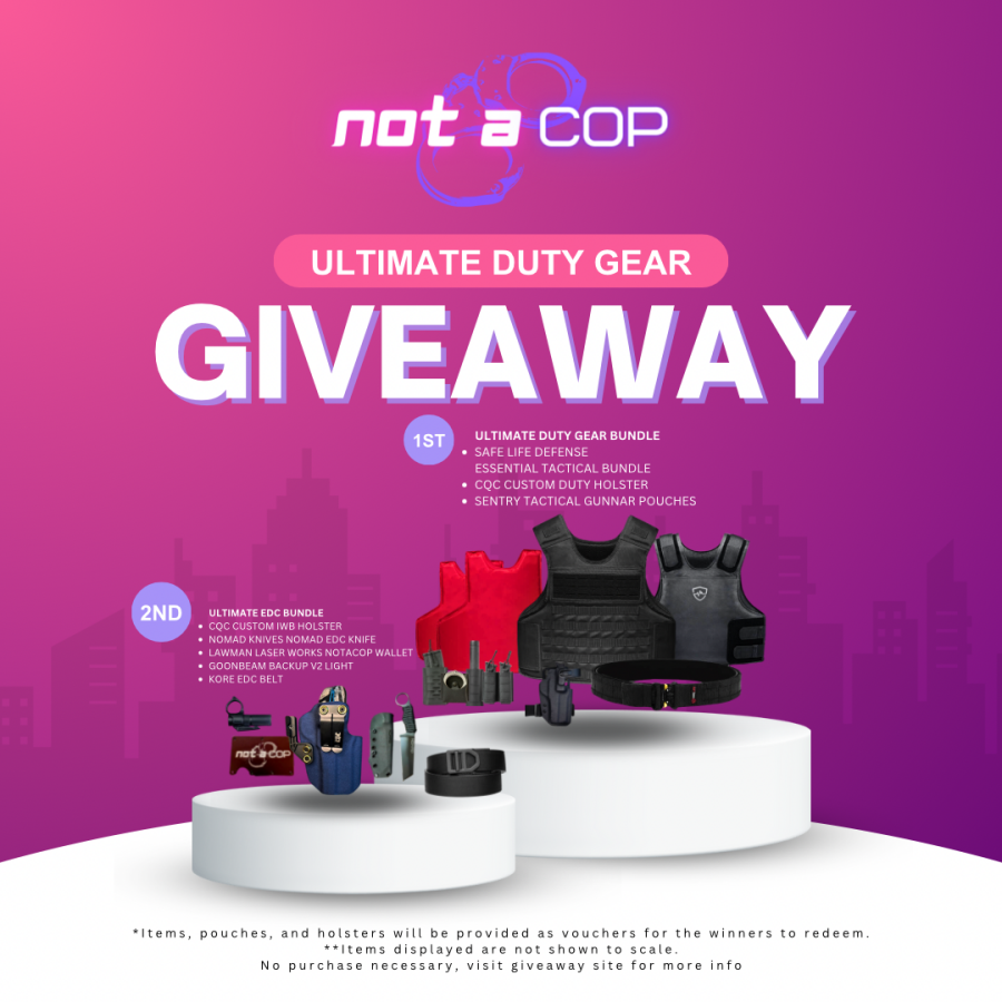 Win Big with the NotACop Ultimate Gear Giveaway!